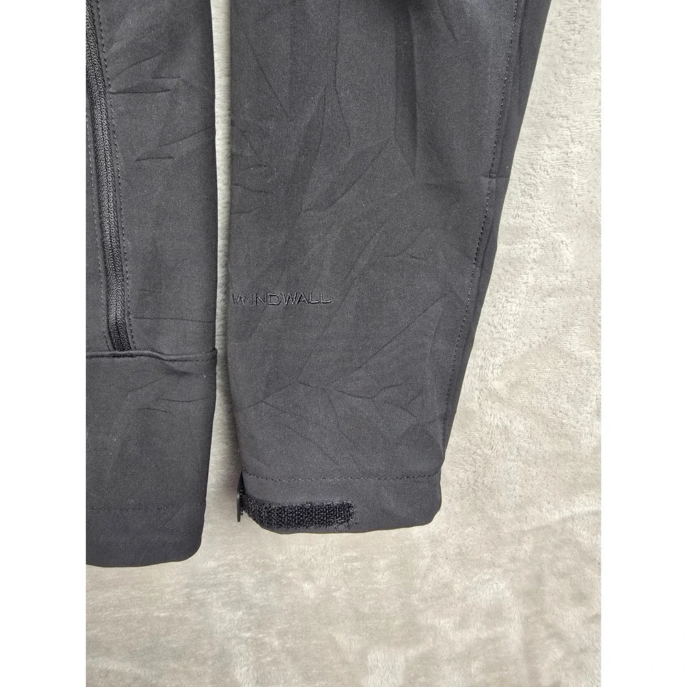 The North Face WindWall Softshell Jacket Mens Medium Black Full Zip Outdoor